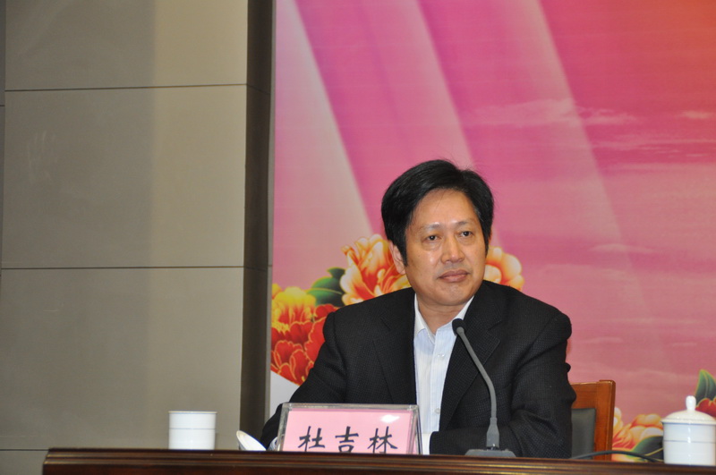 杜吉林書記報告徐州開放大學建設情況